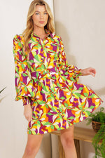 WORLD IS YOUR OYSTER WOVEN MINI DRESS - By Baano