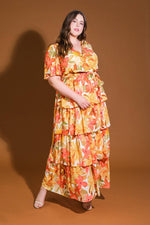 CONSISTENTLY CONFIDENT WOVEN MIDI DRESS - By Baano