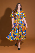 SATURDAY FEELINGS WOVEN MIDI DRESS - By Baano