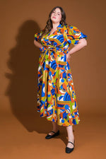 SATURDAY FEELINGS WOVEN MIDI DRESS - By Baano