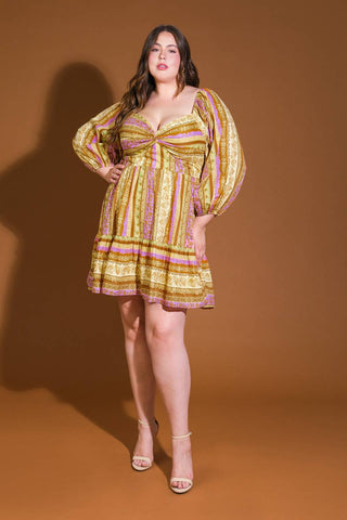 ALL MY PRIDE WOVEN MINI DRESS - By Baano