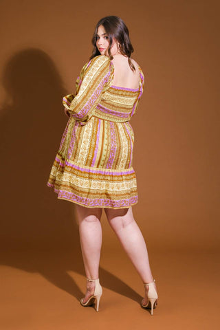 ALL MY PRIDE WOVEN MINI DRESS - By Baano