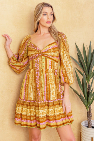 ALL MY PRIDE WOVEN MINI DRESS - By Baano