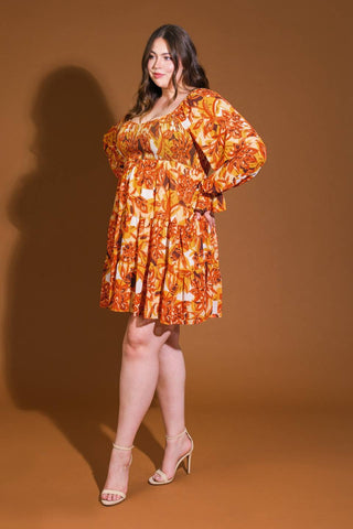 STYLISH CERTAINTY WOVEN MINI DRESS - By Baano