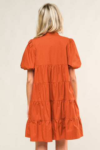 MISS AMERICAN PIE WOVEN MINI DRESS - By Baano