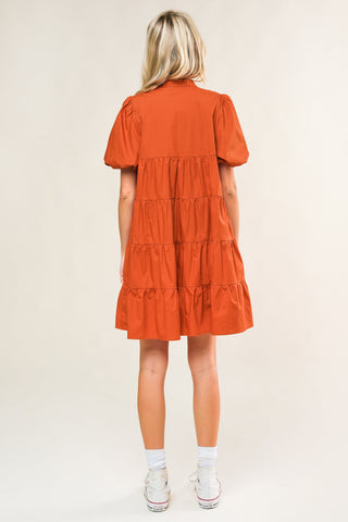 MISS AMERICAN PIE WOVEN MINI DRESS - By Baano