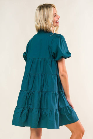 MISS AMERICAN PIE WOVEN MINI DRESS - By Baano
