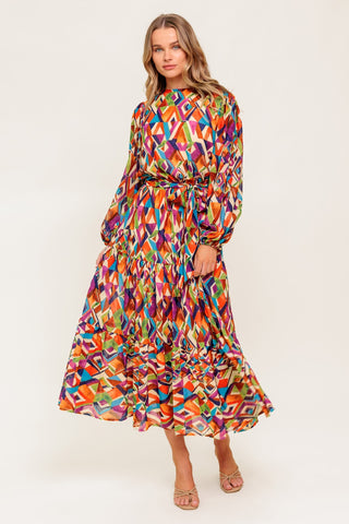 YOUR SWEETIE WOVEN MIDI DRESS - By Baano