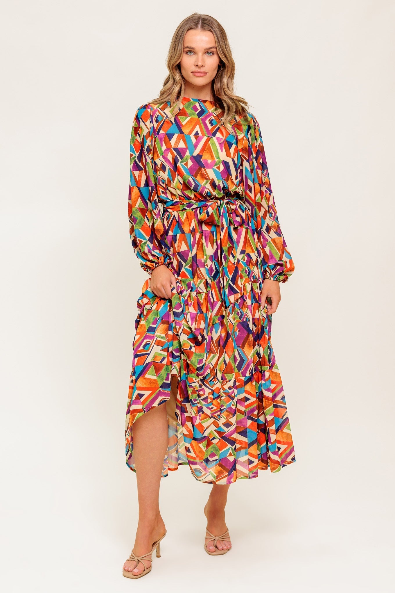 YOUR SWEETIE WOVEN MIDI DRESS - By Baano