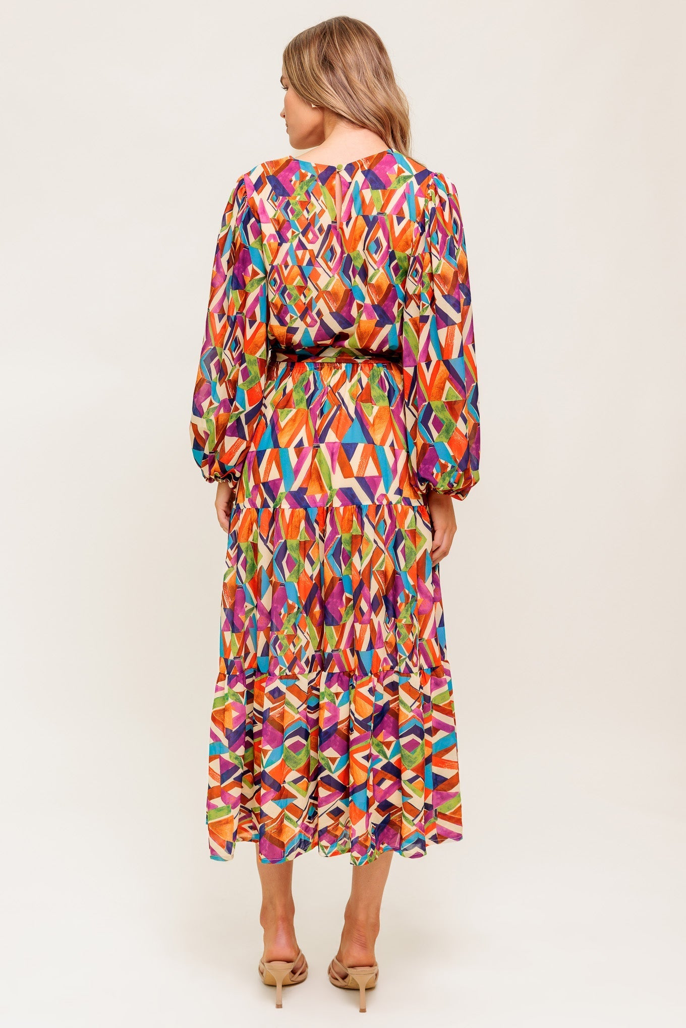 YOUR SWEETIE WOVEN MIDI DRESS - By Baano