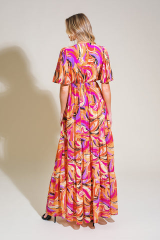 REFRESHING VIBE WOVEN MAXI DRESS - By Baano