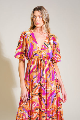 REFRESHING VIBE WOVEN MAXI DRESS - By Baano