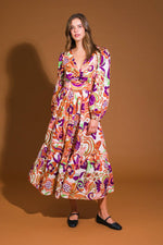 BLOSSOM BEAUTY WOVEN MIDI DRESS - By Baano