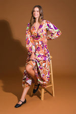 BLOSSOM BEAUTY WOVEN MIDI DRESS - By Baano