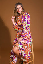 BLOSSOM BEAUTY WOVEN MIDI DRESS - By Baano