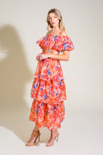 STROLL THE AVENUES WOVEN MIDI DRESS - By Baano