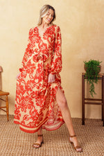 BACK IN ACTION WOVEN MIDI DRESS - By Baano