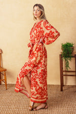 BACK IN ACTION WOVEN MIDI DRESS - By Baano