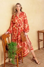 BACK IN ACTION WOVEN MIDI DRESS - By Baano