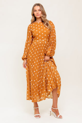 MOMENT MAKER WOVEN MIDI DRESS - By Baano