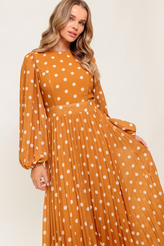 MOMENT MAKER WOVEN MIDI DRESS - By Baano