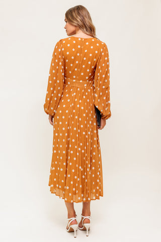 MOMENT MAKER WOVEN MIDI DRESS - By Baano