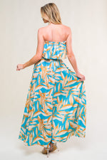 BLOSSOM IN TIME WOVEN MIDI DRESS - By Baano