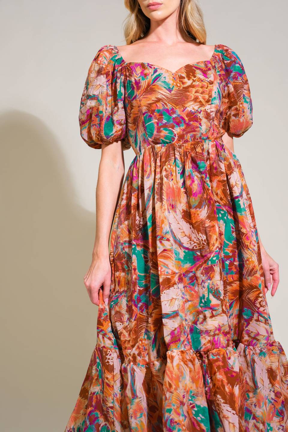 BRING US BACK WOVEN MIDI DRESS - By Baano