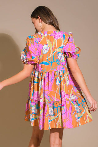 MOMENTOUS CUTENESS WOVEN MINI DRESS - By Baano