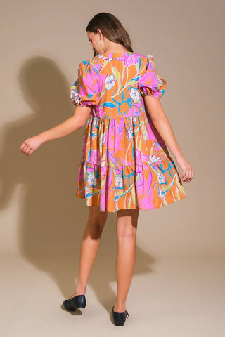 MOMENTOUS CUTENESS WOVEN MINI DRESS - By Baano
