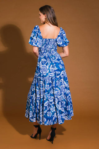 EXCEEDINGLY ELEGANT WOVEN MIDI DRESS - By Baano