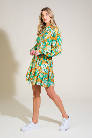 ENCHANTED TO MEET YOU WOVEN MINI DRESS - By Baano