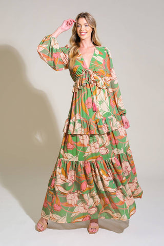 GRACE IN EVERY STEP WOVEN MAXI DRESS - By Baano