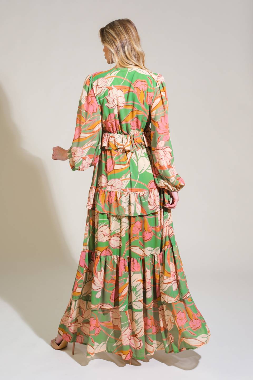 GRACE IN EVERY STEP WOVEN MAXI DRESS - By Baano