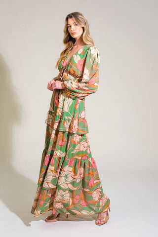 GRACE IN EVERY STEP WOVEN MAXI DRESS - By Baano