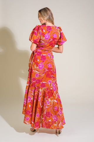 LOVE IN BLOOM WOVEN MAXI DRESS - By Baano