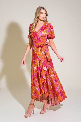 LOVE IN BLOOM WOVEN MAXI DRESS - By Baano