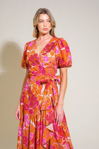 LOVE IN BLOOM WOVEN MAXI DRESS - By Baano