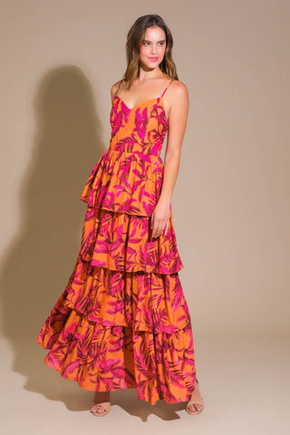 VERY IMPRESSIVE WOVEN MAXI DRESS - By Baano