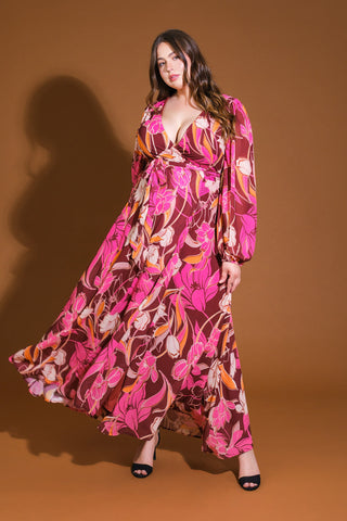 LUSH HAVEN WOVEN MAXI DRESS - By Baano