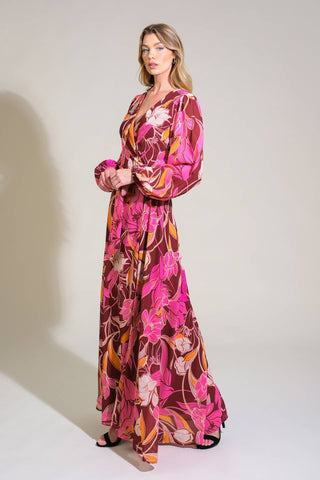 LUSH HAVEN WOVEN MAXI DRESS - By Baano