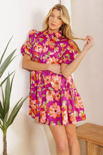 CONCEPTUALLY CHIC WOVEN MINI DRESS - By Baano