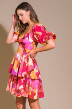 WHIMSICAL BEAUTY WOVEN MINI DRESS - By Baano