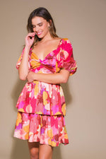 WHIMSICAL BEAUTY WOVEN MINI DRESS - By Baano