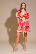 WHIMSICAL BEAUTY WOVEN MINI DRESS - By Baano