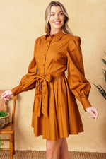 EATONS NECK WOVEN MINI DRESS - By Baano