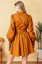 EATONS NECK WOVEN MINI DRESS - By Baano