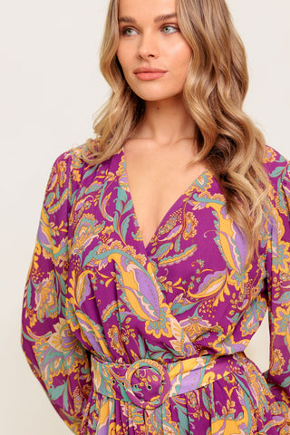 GOING WITH ELEGANCE WOVEN MIDI DRESS - By Baano