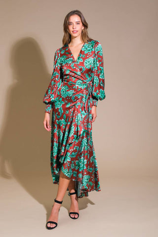 SHEER PASSION WOVEN MAXI DRESS - By Baano