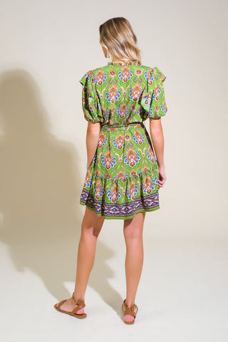 PURE SERENITY WOVEN MINI DRESS - By Baano